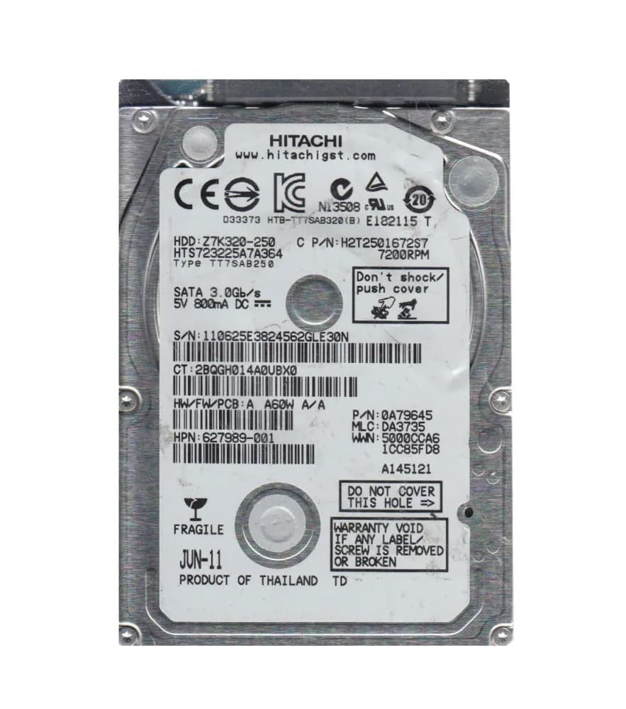 HGST 0A79645 250GB 3Gb/s SATA