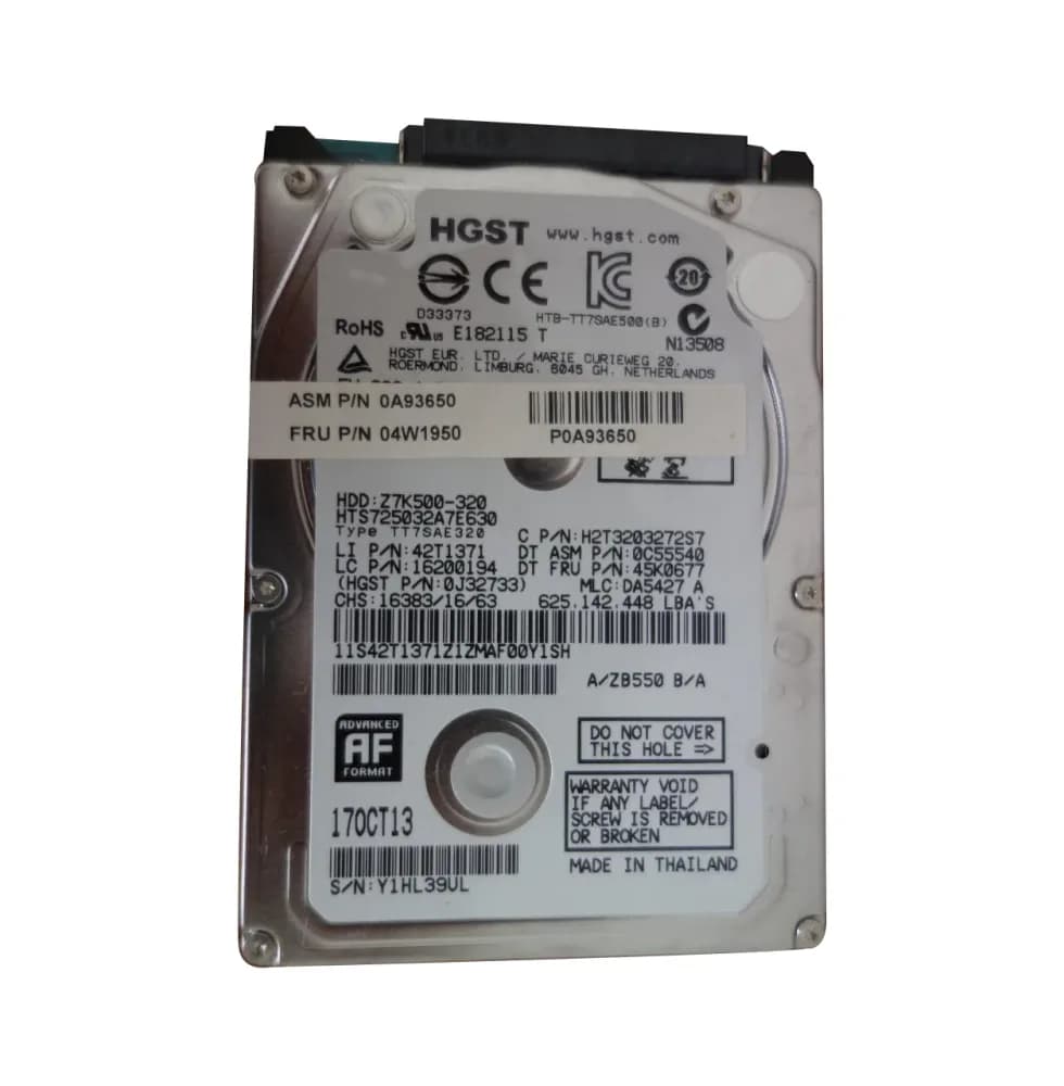 Lenovo 0A93650 500GB 6Gb/s SATA