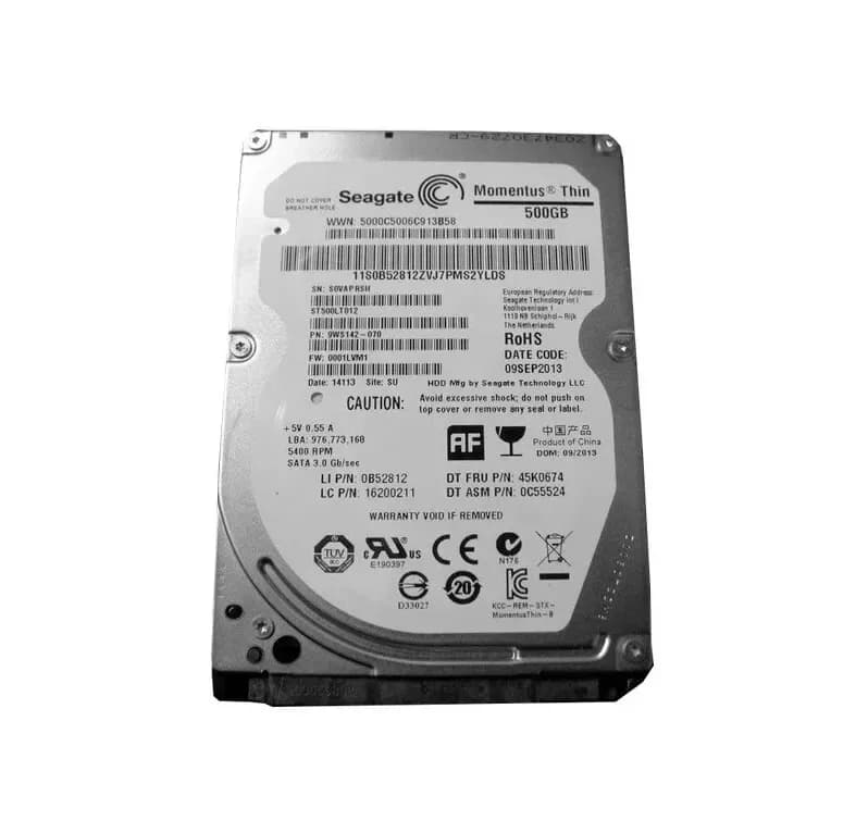 Lenovo 0C55524 500GB 3Gb/s SATA