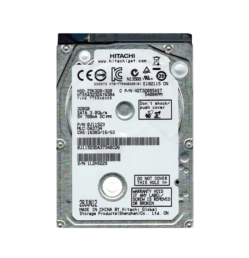 HGST 0J11523 320GB 6Gb/s SATA
