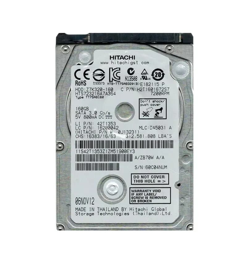 HGST 0J13231 160GB 3Gb/s SATA