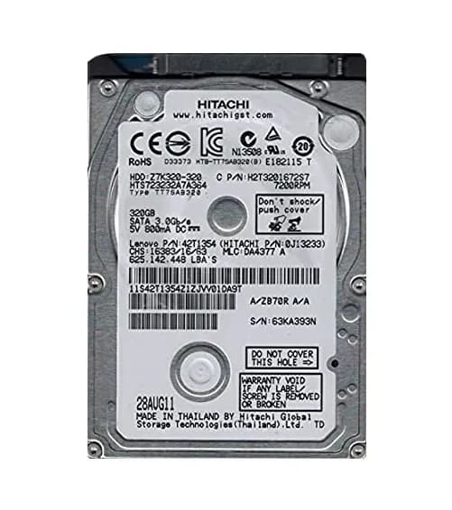 HGST 0J13233 320GB 3Gb/s SATA