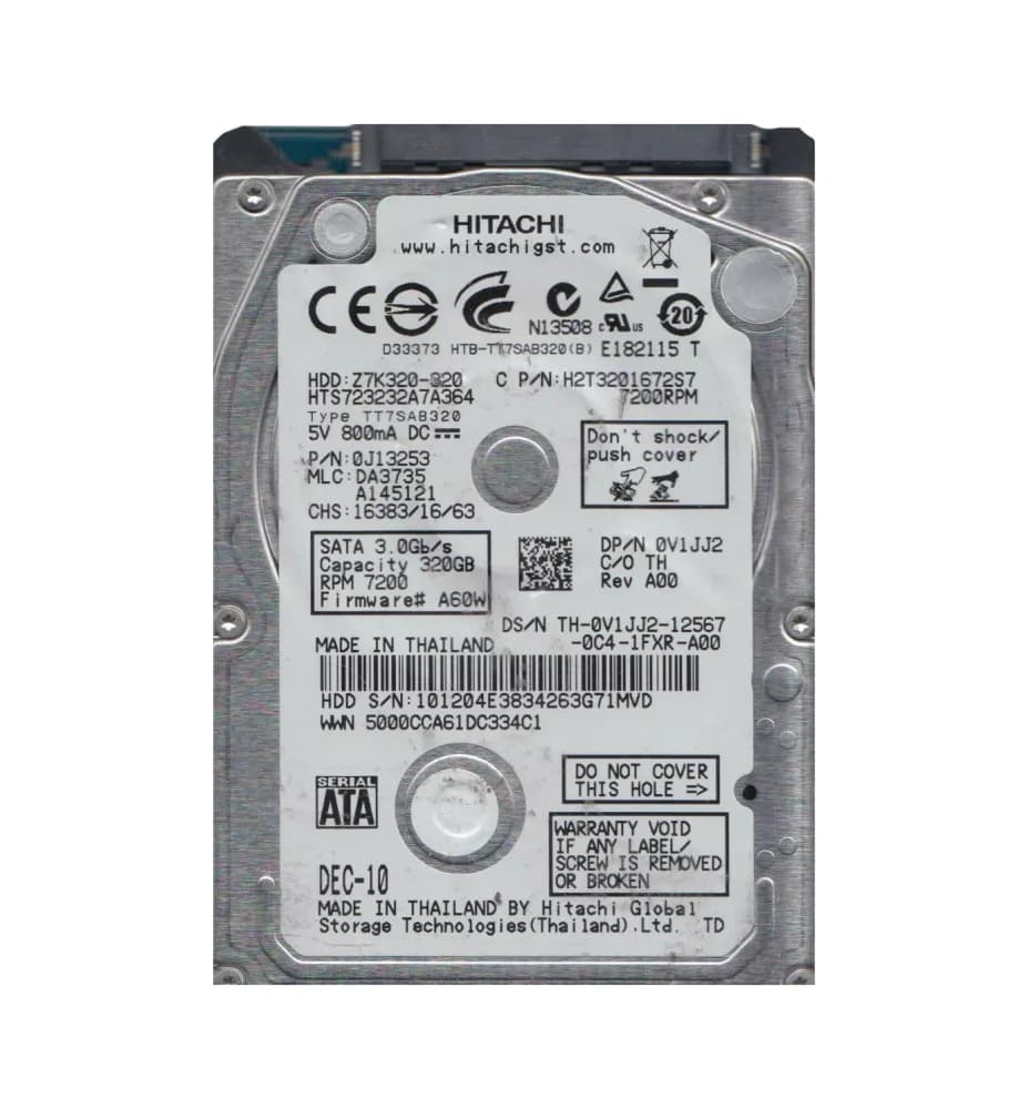 HGST 0J13253 320GB 3Gb/s SATA