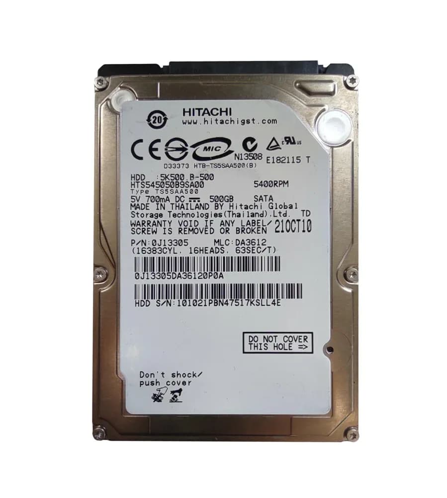 Hitachi 0J13305 500GB 1.5Gb/s SATA