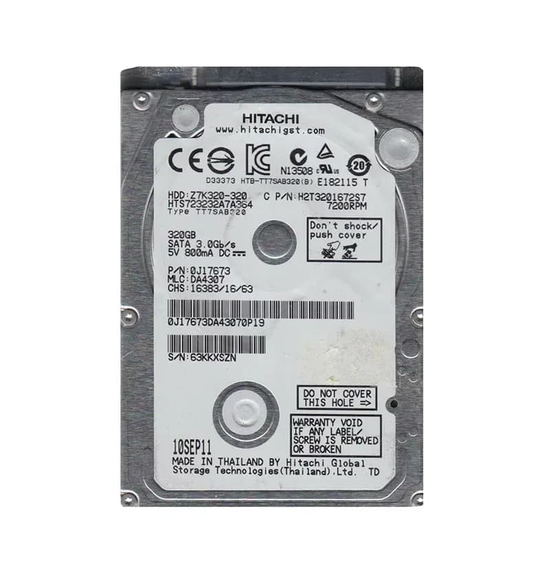 HGST 0J17673 320GB 6Gb/s SATA