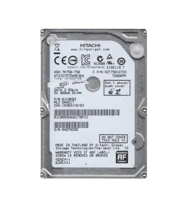 HGST 0J18683 750GB 6Gb/s SATA