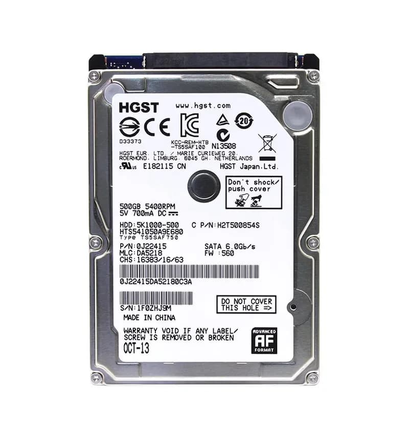 HGST 0J22415 500GB 6Gb/s SATA