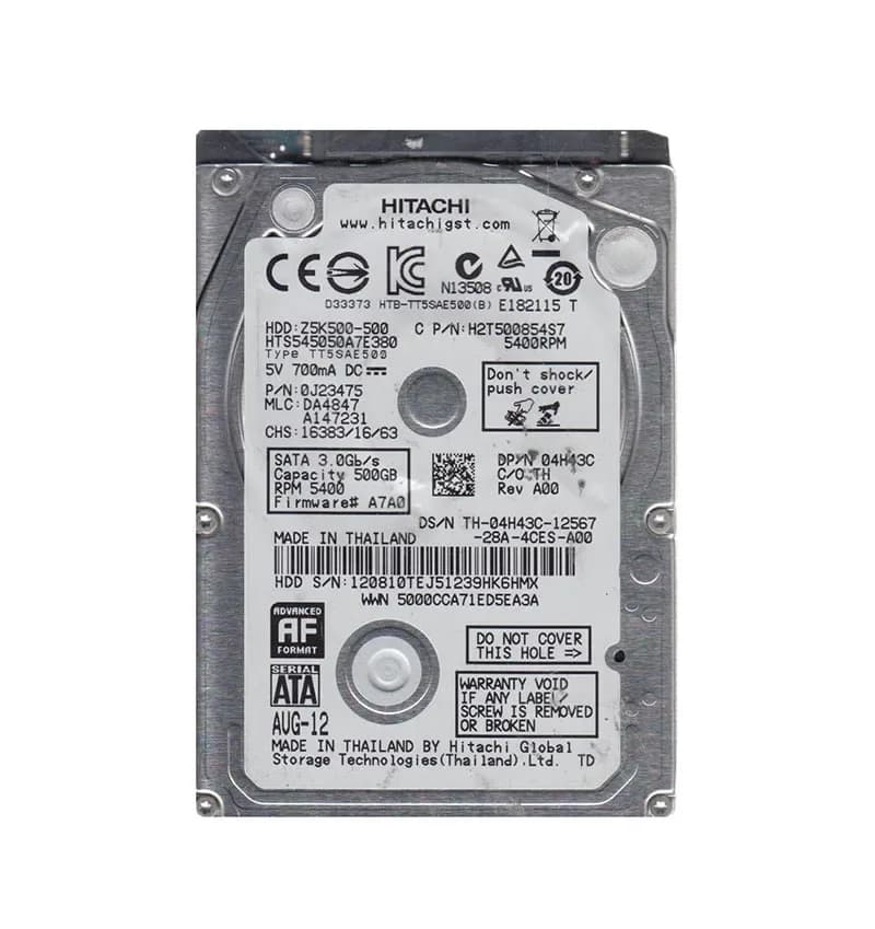 HGST 0J23475 500GB 3Gb/s SATA