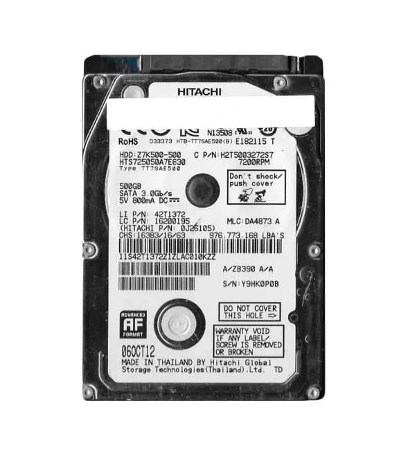 HGST 0J26105 500GB 6Gb/s SATA