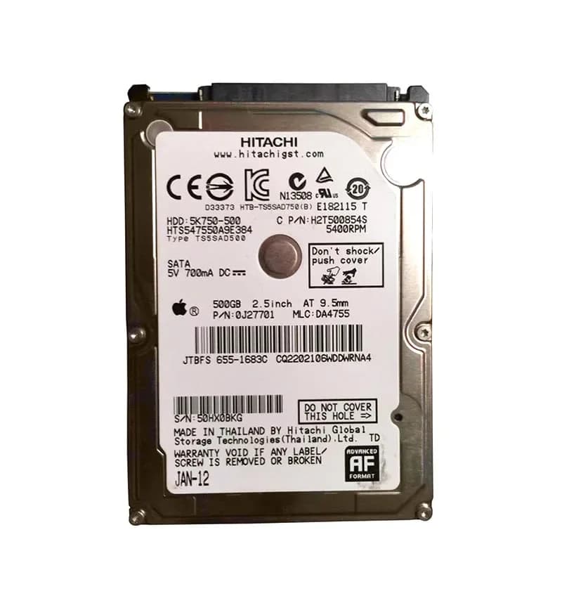 Hitachi 0J27701 500GB 3Gb/s SATA