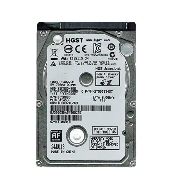 HGST 0J30005 500GB 6Gb/s SATA