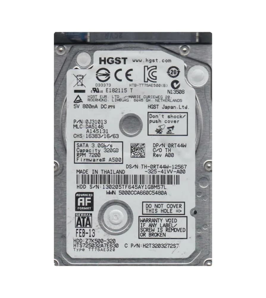 HGST 0J31013 320GB 6Gb/s SATA