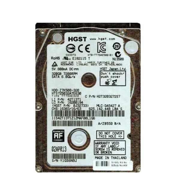 HGST 0J32733 320GB 6Gb/s SATA