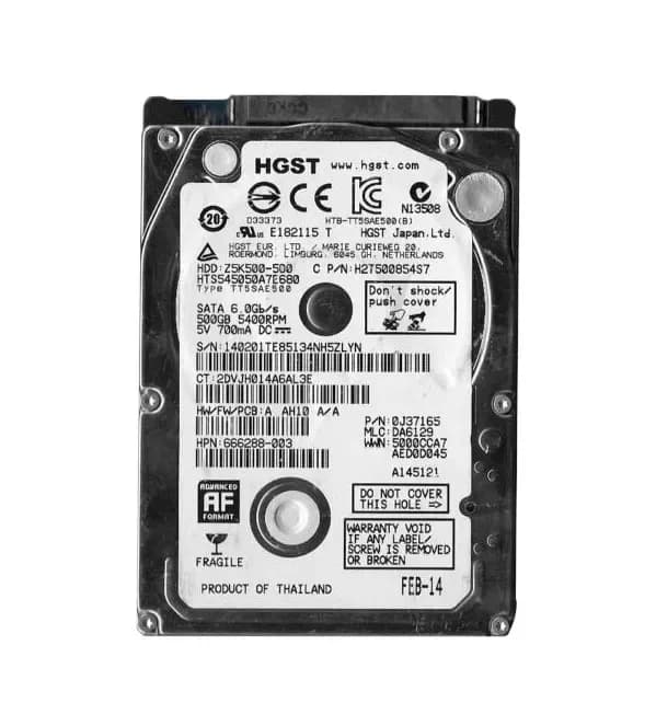 HGST 0J37165 500GB 6Gb/s SATA