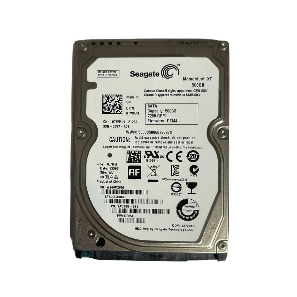 Seagate 1AC15G-031 500GB 6Gb/s SATA