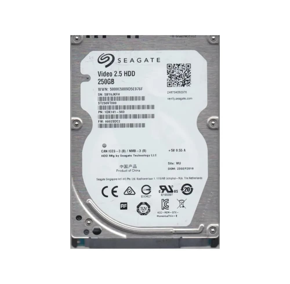 Seagate 1DK141-503 250GB 6Gb/s SATA