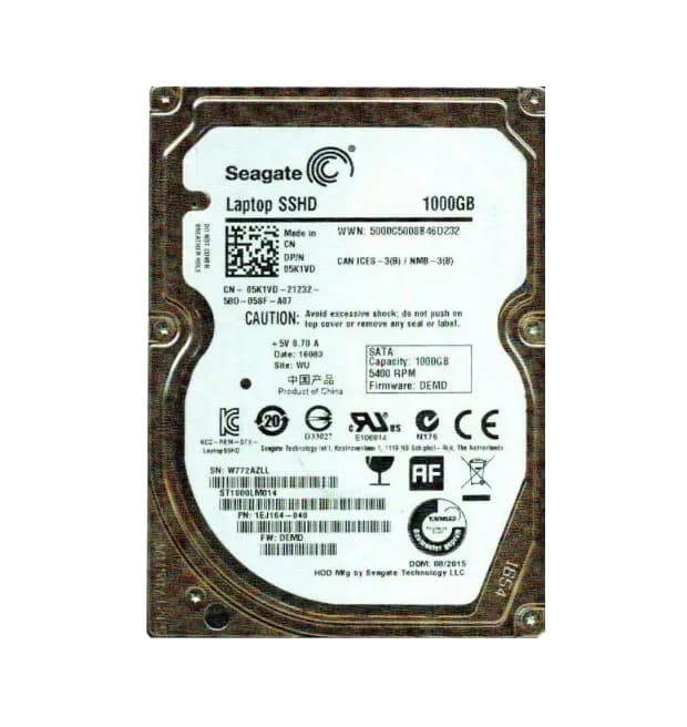 Seagate 1EJ164-040 1TB 6Gb/s SATA