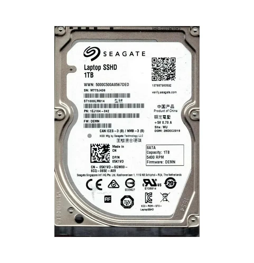 Seagate 1EJ164-042 1TB 6Gb/s SATA