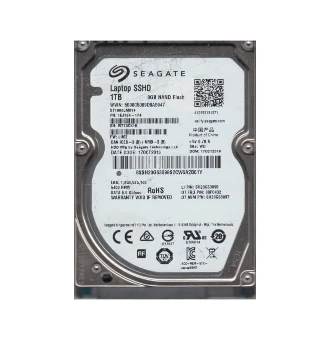 Seagate 1EJ164-174 1TB 6Gb/s SATA