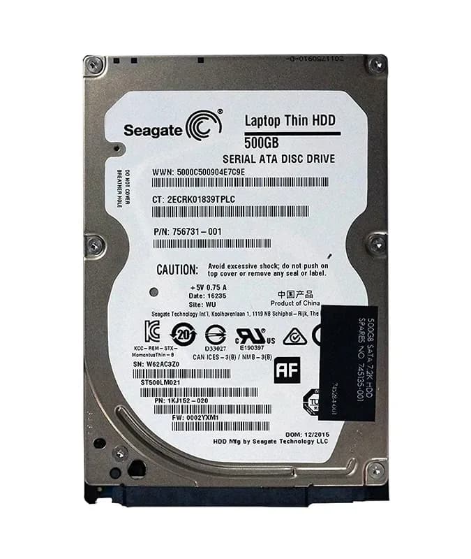 Seagate 1KJ152-020 500GB 6Gb/s SATA