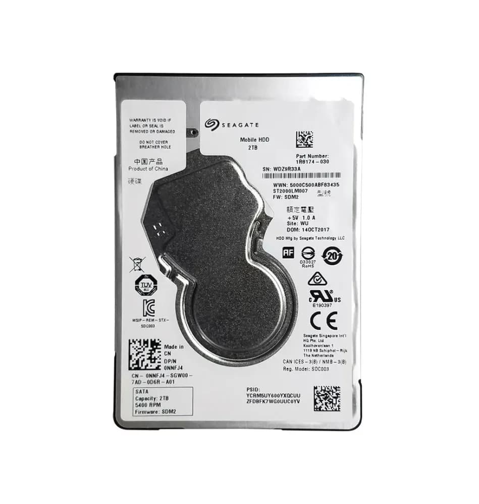Seagate 1R8174-030 2TB 6Gb/s SATA