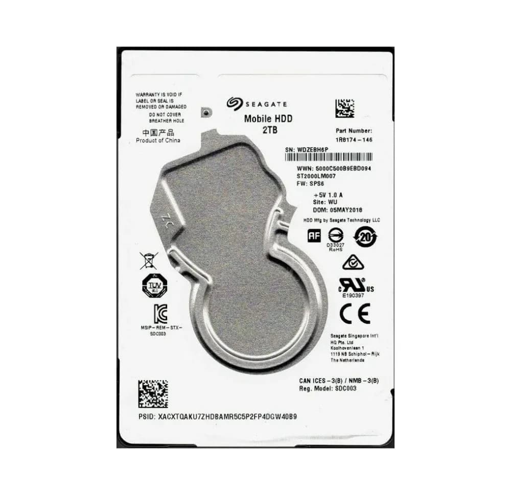 Seagate 1R8174-146 2TB 6Gb/s SATA