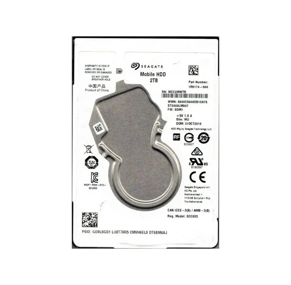Seagate 1R8174-500 2TB 6Gb/s SATA