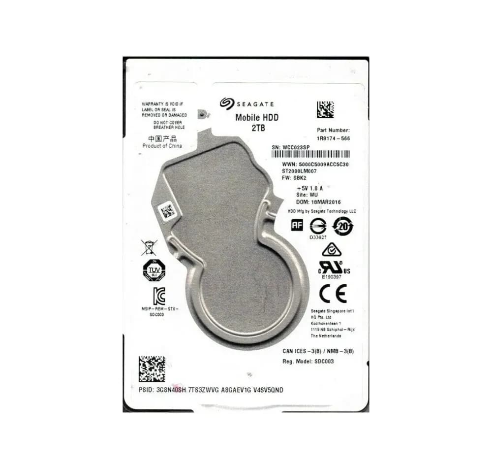 Seagate 1R8174-566 2TB 6Gb/s SATA