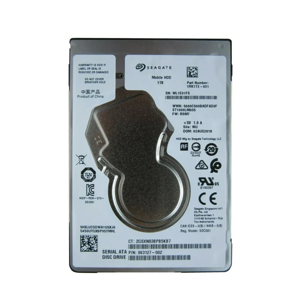 Seagate 1RK172-021 1TB 6Gb/s SATA