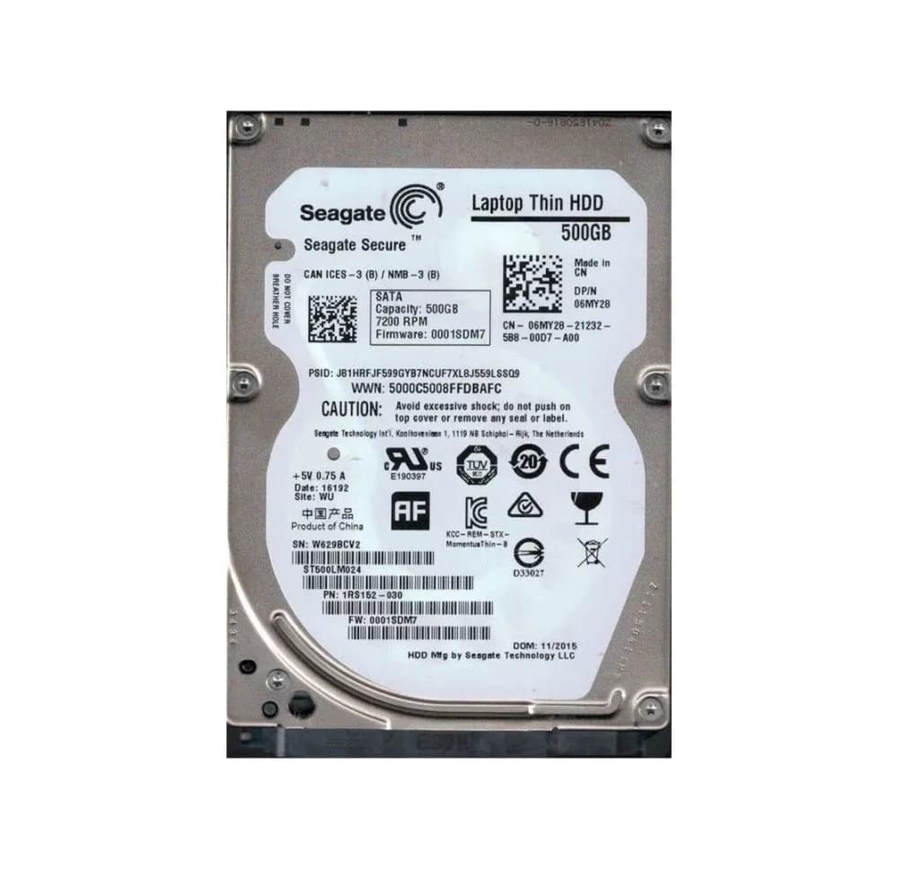 Seagate 1RS152-030 500GB 6Gb/s SATA