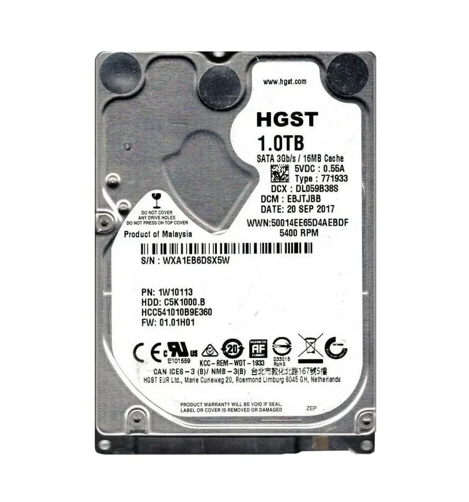 HGST 1W10113 1TB 3Gb/s SATA