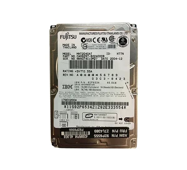 IBM 27L4389 40GB IDE Ultra ATA/100 (ATA-6)