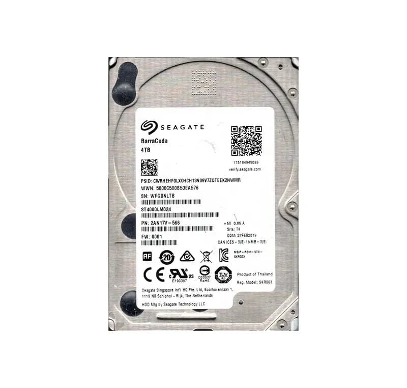 Seagate 2AN17V-566 4TB 6Gb/s SATA