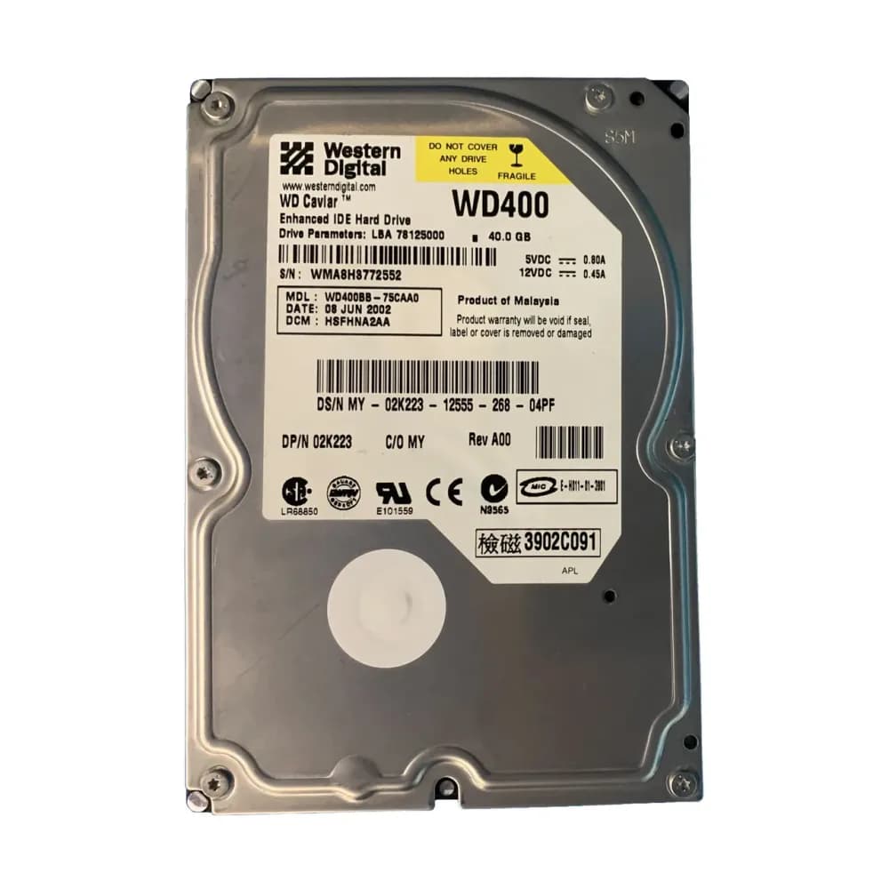 Dell 2K223 40GB IDE Ultra ATA/100 (ATA-6)