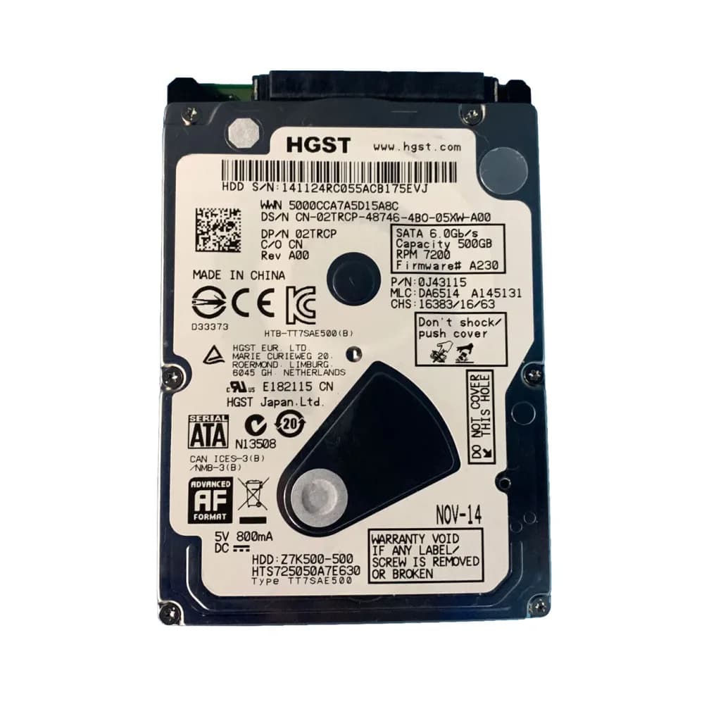 Dell 2TRCP 500GB 3Gb/s SATA