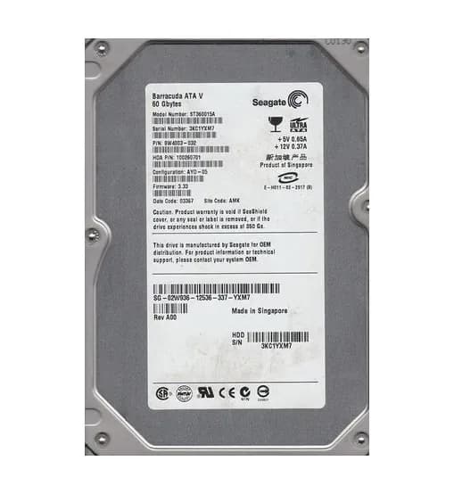 Dell 2W936 60GB IDE Ultra ATA/100 (ATA-6)