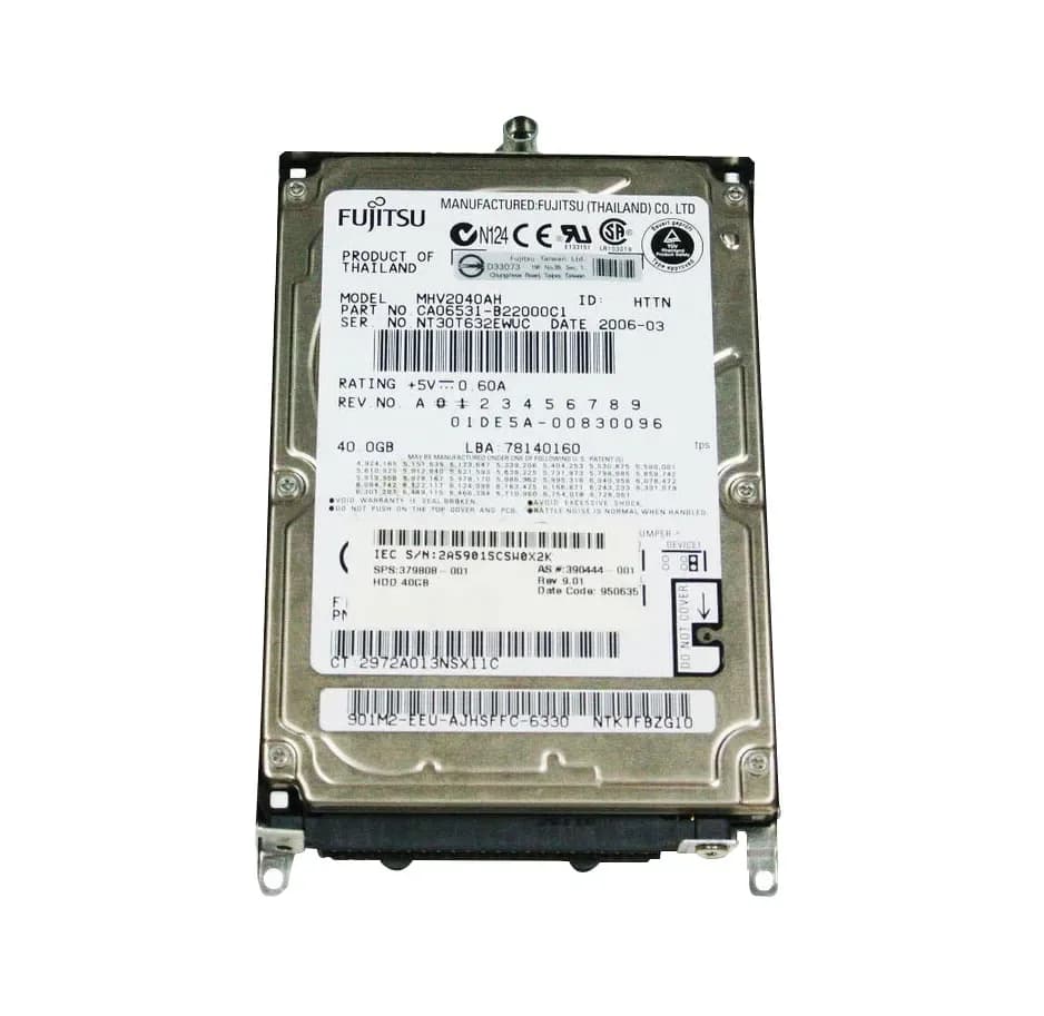 HPE 379808-001 40GB IDE Ultra ATA/100 (ATA-6)