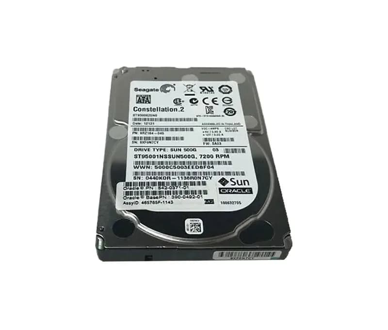 Sun 390-0492-01 500GB 6Gb/s SATA