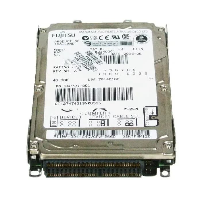HPE 394266-001 40GB IDE Ultra ATA/100 (ATA-6)