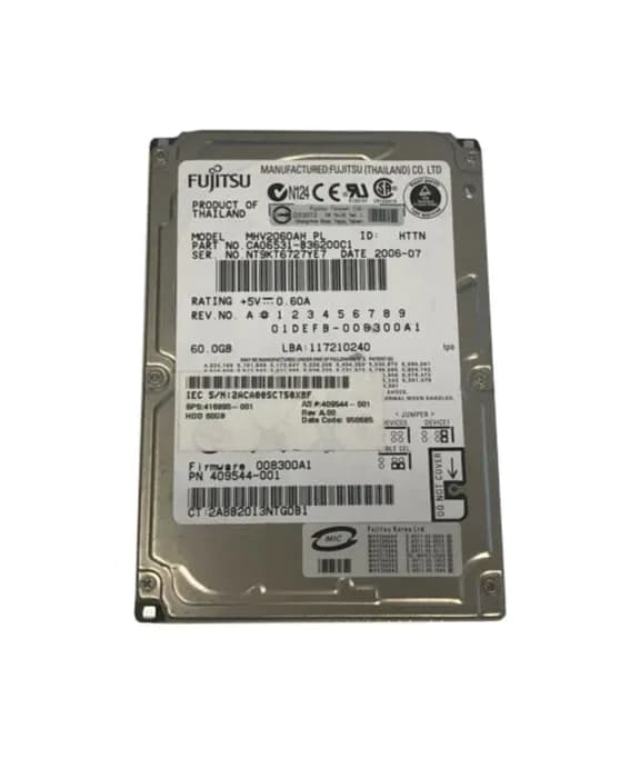 HPE 409544-001 60GB IDE Ultra ATA/100 (ATA-6)