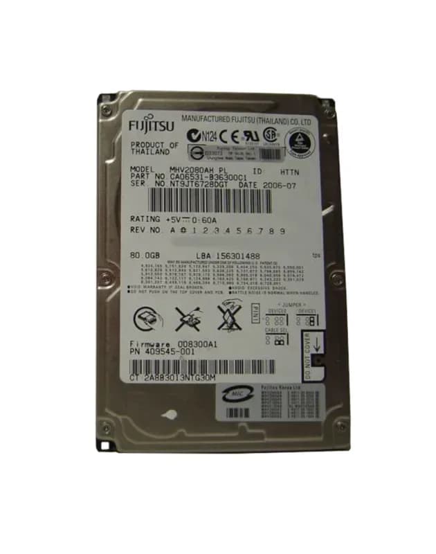 HPE 409545-001 80GB IDE Ultra ATA/100 (ATA-6)