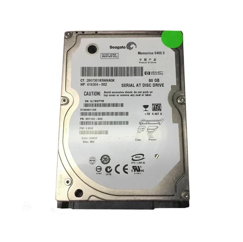 HPE 418264-002 80GB 1.5Gb/s SATA