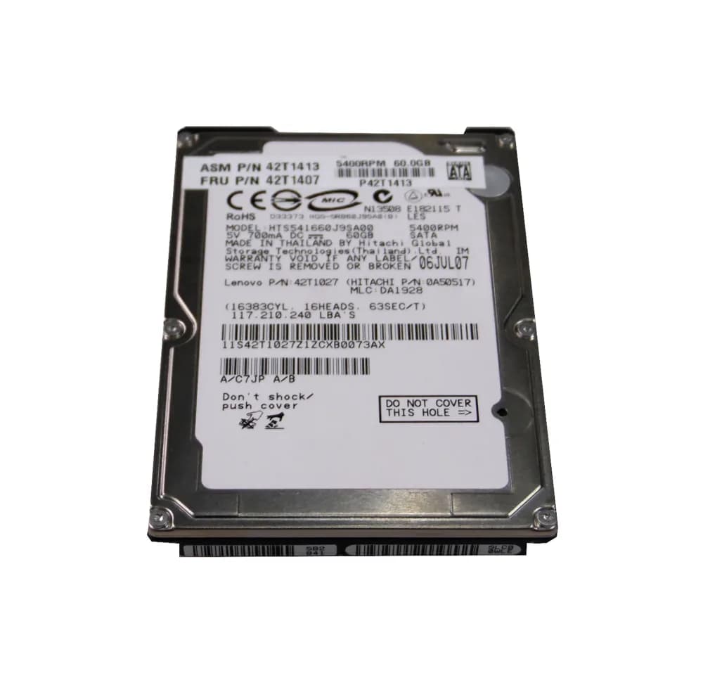 IBM 42T1027 60GB 1.5Gb/s SATA
