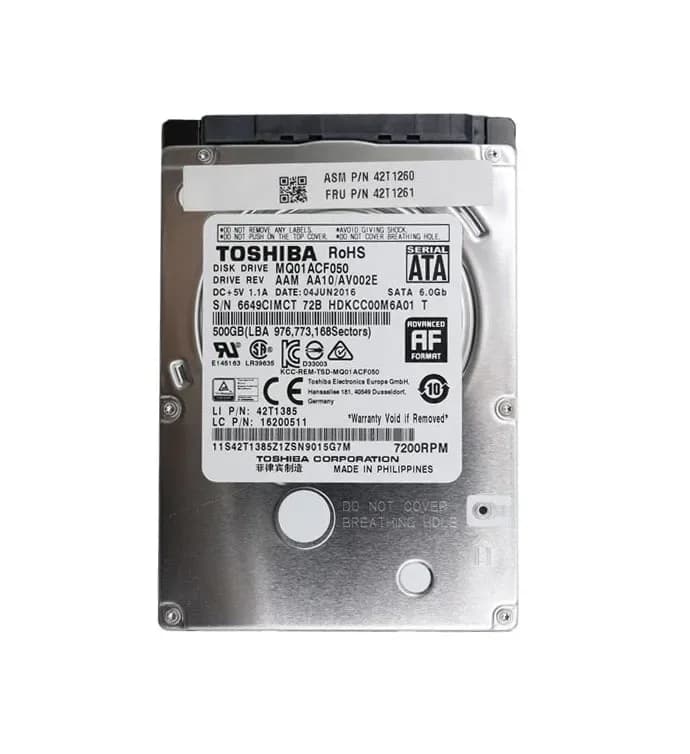 Lenovo 42T1261 500GB 6Gb/s SATA