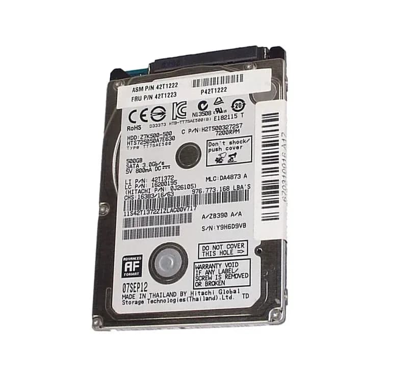 Lenovo 42T1372 500GB 3Gb/s SATA