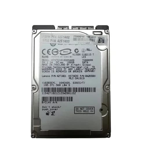 IBM 42T1402 100GB 1.5Gb/s SATA