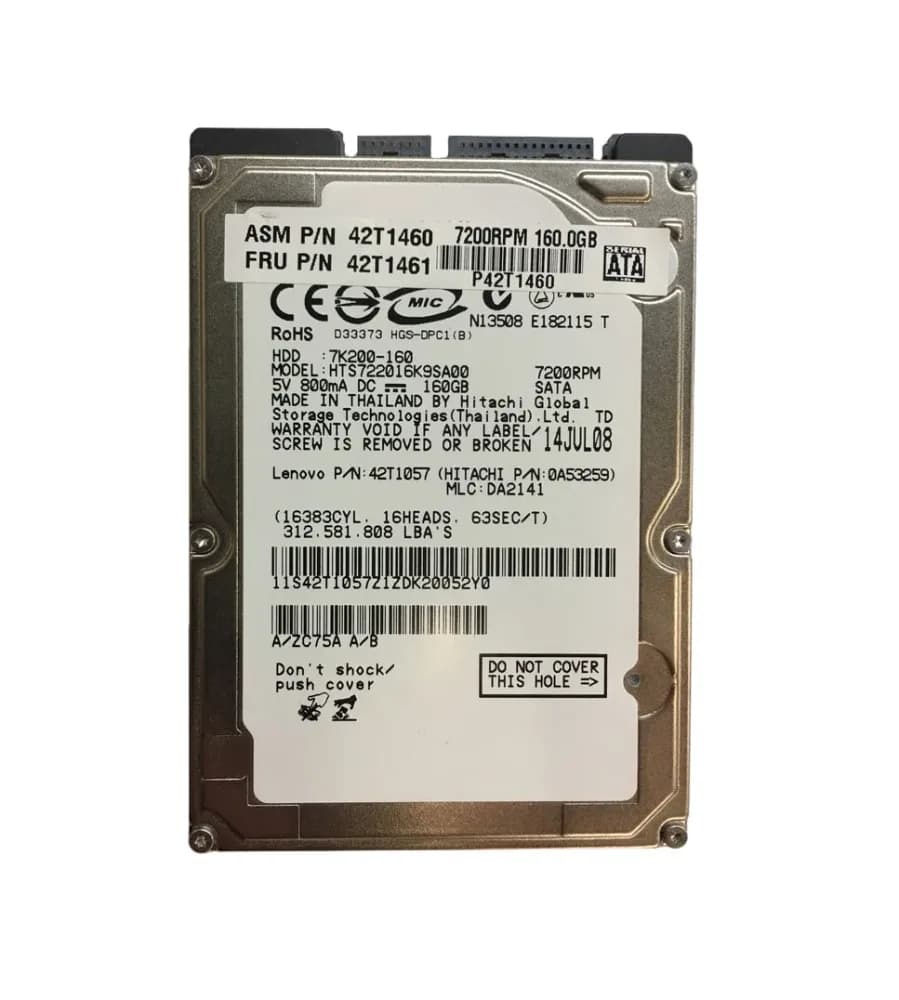 Lenovo 42T1461 160GB 1.5Gb/s SATA