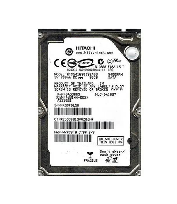 HPE 433144-002 80GB 1.5Gb/s SATA