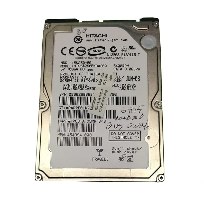 HPE 443918-001 80GB 1.5Gb/s SATA