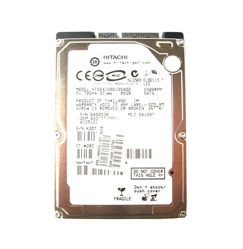 HPE 446414-001 80GB 1.5Gb/s SATA